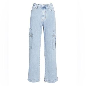 WEWOREWHAT
Utility High-Rise Straight-Leg Jeans